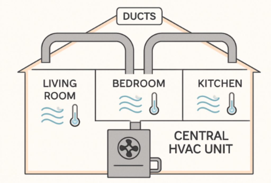 How Central Ducted HVAC Systems Are Changing Home Comfort