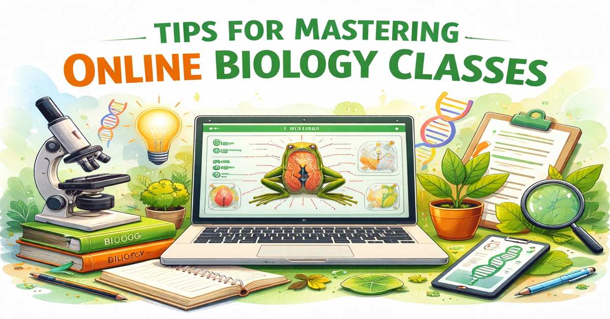Tips for Mastering Online Biology Classes